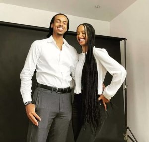 Miss Naomi yikomye abavuga ko umugabo we akennye