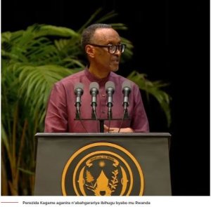Perezida Kagame yaburiye amahanga ko ntawe uzongera Gupfukamisha Abanyarwanda 