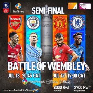 Watch Emirates FA Cup on StarTimes - Top clubs chasing a Wembley date