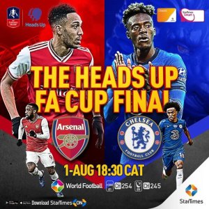 Startimes yongeye guha abakunzi b'imikino ibyishimo ibereka umukino wa nyuma wa FA Cup
