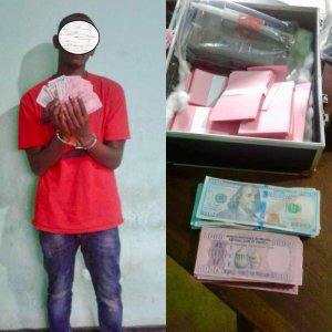 Rubavu: Umusore yafatanwe amafaranga y'amahimbano arenga miliyoni 13