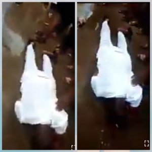 Umugabo yigaraguye mu byondo nyuma yo gutera ivi umukunzi we akanga impeta