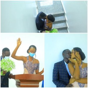 Miss Murebwayire Irene yasezeranye imbere y'amategeko n'umukunzi we utuye mu Buyapani [AMAFOTO]