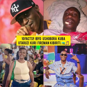 Dore ibintu 10 ushobora kuba utaruzi ku muraperi fireman.