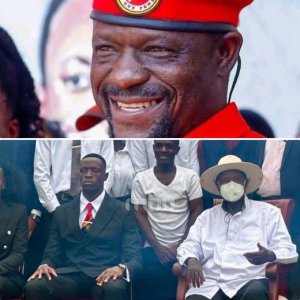 Umukangurambaga mukuru wa NUP yasabye umuhungu we gusaba imbabazi kubera kwifotozanya na Museveni