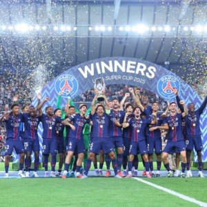 PSG yegukanye UEFA Super Cup bwa mbere itsinze Tottenham Hotspur