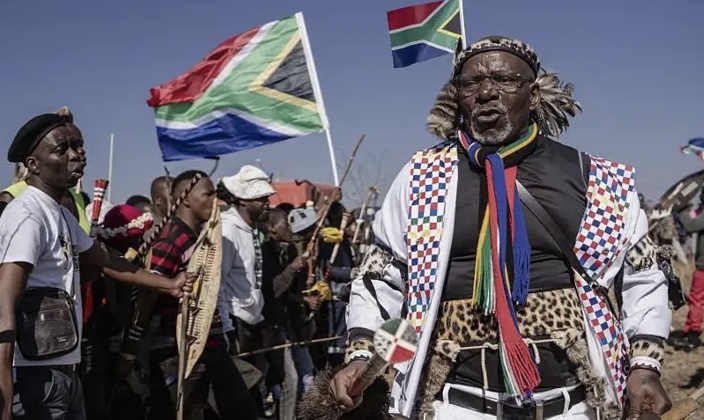 Afurika y'Epfo: Perezida Ramaphosa yaburiye abigaragambya bamagana abimukira kubikora mu mahoro