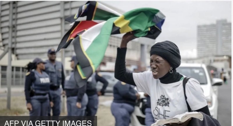 Umutekano wakajijwe muri Afurika y'Epfo mbere y'imyigaragambyo irwanya abimukira
