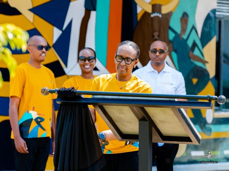 Jeannette Kagame yafunguye 'Imbuto Hub' yagenewe ibikorwa biteza imbere abaturage